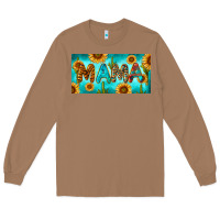 Toasted Coconut western mama with sunflowers and cactus Long Sleeve Tee - RanaPortraitStore