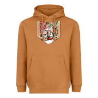 Meerkat Christmas Pocket Heavyweight Hoodie - CowhideDigitalArt