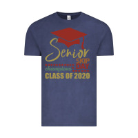 Vintage Denim Senior Skip Day Champions Class Of 2020 Vintage Tee - Bettercallsaul