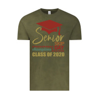 Vintage Olive Senior Skip Day Champions Class Of 2020 Vintage Tee - Bettercallsaul