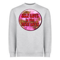 Heather Grey self love is the best love olivia Heavyweight Sweatshirt - OliviaCreatesArt