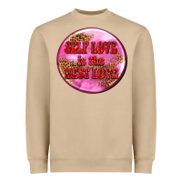 Mushroom self love is the best love olivia Heavyweight Sweatshirt - OliviaCreatesArt