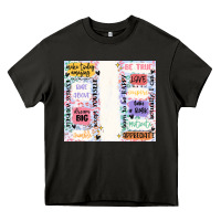 Asphalt positive affirmation Heavy Core Tee - MaliasSmallBusiness