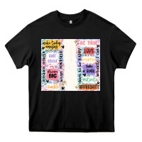 Black positive affirmation Heavy Core Tee - MaliasSmallBusiness