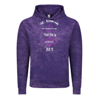 Cloud Purple all women are created equal but only the smartest are born in july bla Vintage Hoodie - Bettercallsaul