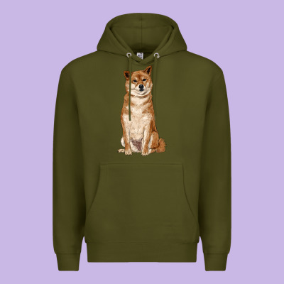 Shiba Inu Premium Hoodie Designed By Ranaportraitstore