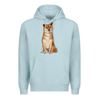 Blue Mist shiba inu Premium Hoodie - RanaPortraitStore