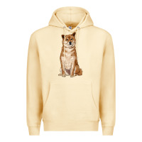 Pina Colada shiba inu Premium Hoodie - RanaPortraitStore