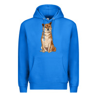 True Royal shiba inu Premium Hoodie - RanaPortraitStore