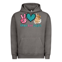 Pigment Tornado peace love easter with bunny and butterfly Urban Hoodie - Artiststas