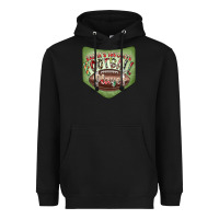Black Christmas Pocket Heavyweight Hoodie - CowhideDigitalArt