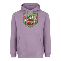 Lavender Christmas Pocket Heavyweight Hoodie - CowhideDigitalArt