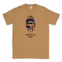 Toasted Coconut American Stars, American Flag Patterned Mom Skull Classic Tee - Bettercallsaul