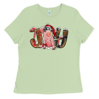 Matcha joy with pig Ladies Tee - RanaPortraitStore