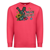 Cardinal Happy Easter Premium Sweatshirt - CowhideDigitalArt