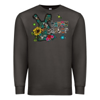 Smoke Happy Easter Premium Sweatshirt - CowhideDigitalArt