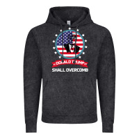 Vintage Black DONALD TRUMP 2016 WE SHALL OVERCOMB Vintage Hoodie - Bettercallsaul