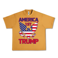 Peanut Butter Trump America First Eagle Urban Heavy Tee - Bettercallsaul