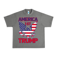 Tornado Trump America First Eagle Urban Heavy Tee - Bettercallsaul