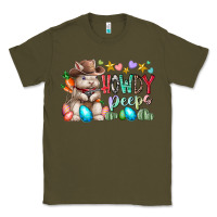 Army Green howdy peeps Classic Tee - RacoonDesign