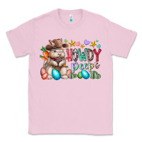 Bubblegum Pink howdy peeps Classic Tee - RacoonDesign