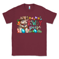Burgundy howdy peeps Classic Tee - RacoonDesign