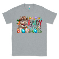 Heather Grey howdy peeps Classic Tee - RacoonDesign