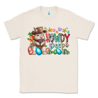 Natural howdy peeps Classic Tee - RacoonDesign