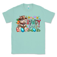 Seafoam howdy peeps Classic Tee - RacoonDesign