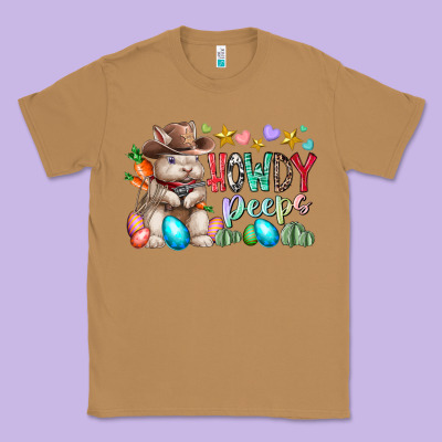 Howdy Peeps Classic Tee Designed By Racoondesign