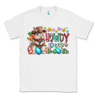 White howdy peeps Classic Tee - RacoonDesign