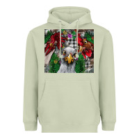 Matcha Chicken Heavyweight Hoodie - CowhideDigitalArt