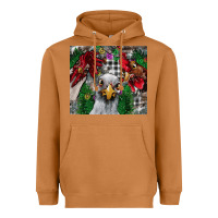Meerkat Chicken Heavyweight Hoodie - CowhideDigitalArt