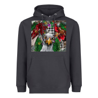 Smoke Chicken Heavyweight Hoodie - CowhideDigitalArt