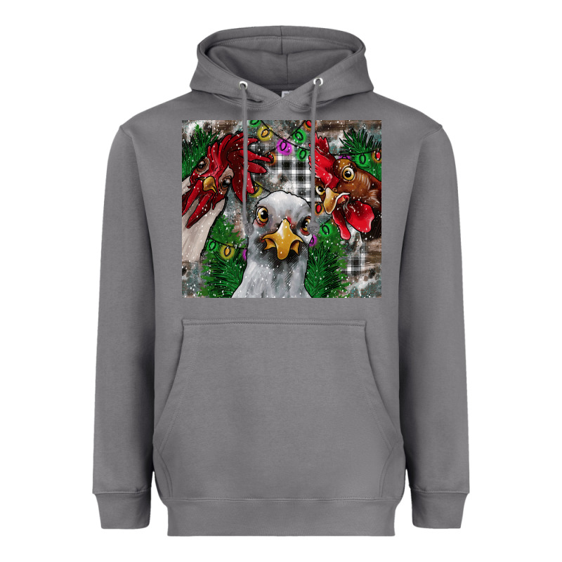 Chicken Heavyweight Hoodie by CowhideDigitalArt | Teevron