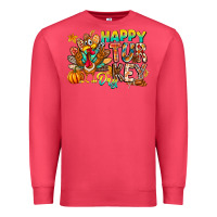 Cardinal Happy Turkey Day Premium Sweatshirt - CowhideDigitalArt