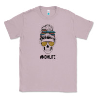 Lilac Western Glitter Aztec Patterned Mom Skull Classic Tee - Bettercallsaul
