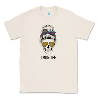 Natural Western Glitter Aztec Patterned Mom Skull Classic Tee - Bettercallsaul