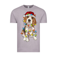 Vintage Zinc christmas beagle Vintage Tee - RanaPortraitStore