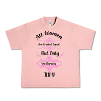 Salmon all women are created equal but only the smartest are born in july bla Urban Heavy Tee - Bettercallsaul