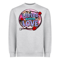 Heather Grey lovers gonna love olivia Heavyweight Sweatshirt - OliviaCreatesArt
