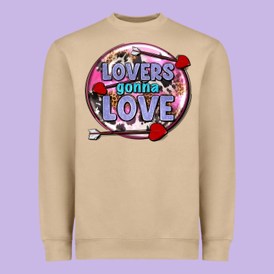 Lovers Gonna Love Olivia Heavyweight Sweatshirt Designed By Oliviacreatesart