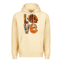 Pina Colada thanksgiving with turkey love bbs Premium Hoodie - BundleAndBundleShop
