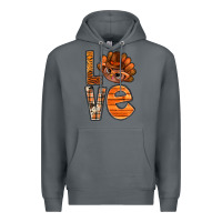 Rock thanksgiving with turkey love bbs Premium Hoodie - BundleAndBundleShop