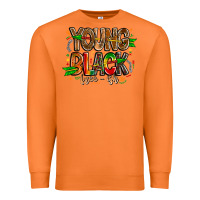 Carrot young black free ish Premium Sweatshirt - CowhideDigitalArt