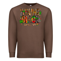 Chestnut young black free ish Premium Sweatshirt - CowhideDigitalArt