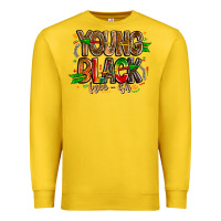 Lemon young black free ish Premium Sweatshirt - CowhideDigitalArt