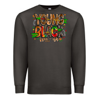 Smoke young black free ish Premium Sweatshirt - CowhideDigitalArt