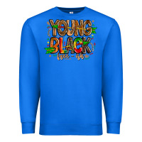 True Royal young black free ish Premium Sweatshirt - CowhideDigitalArt