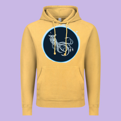 Sea Emperor Transparent Graphic Vintage Hoodie Designed By Bettercallsaul